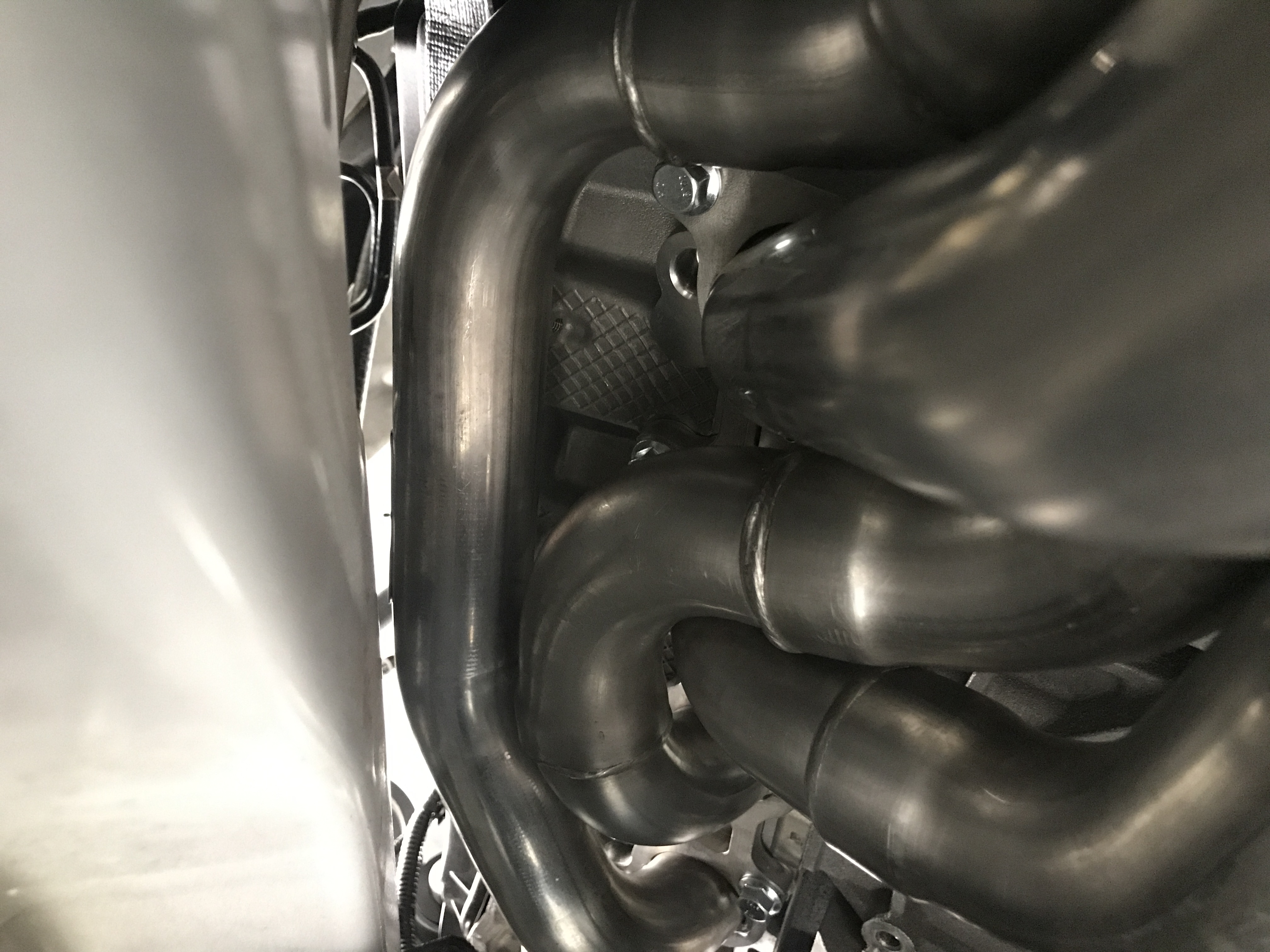 Corsa Headers for S550 GT Mustang Installed Dmitry's Garage